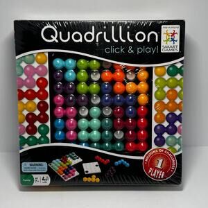 SmartGames Quadrillion Logic Puzzle Game 1 Player Ages 7+ NEW SEALED